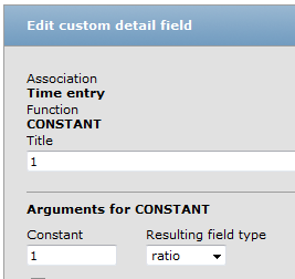 Edit Custom Detail Field