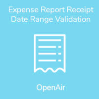 Expense Report Receipt Date Range Validation