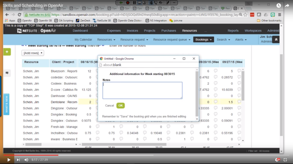 Four Methods for Viewing Schedules in OpenAir